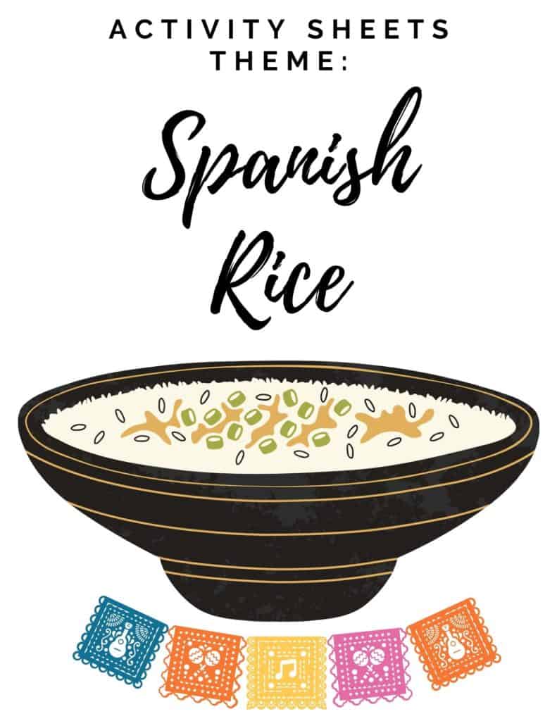Activity coverpage for Spanish Rice