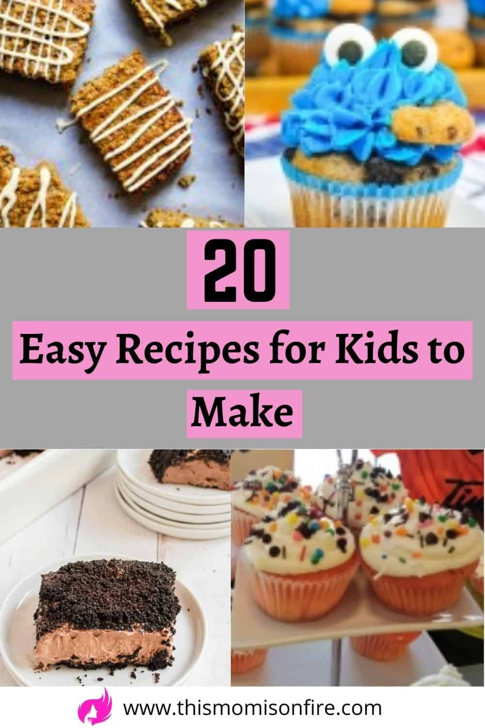 20 Easy Baking Recipes for Kids - This Mom is on Fire