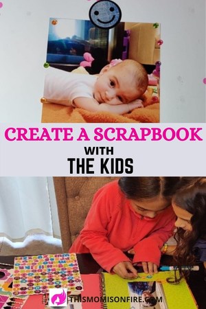 have fun scrapbooking with the kids