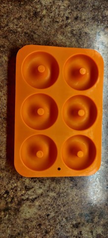 silicone tray for Keto donuts