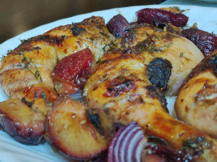 plum roasted chicken