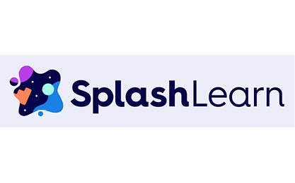 Logo for the math games website Splashlearn. 