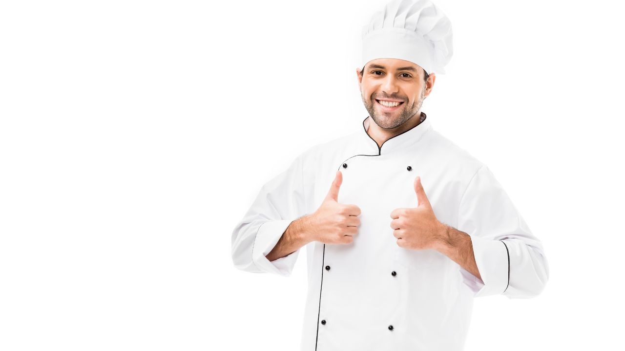 chef giving two thumbs up