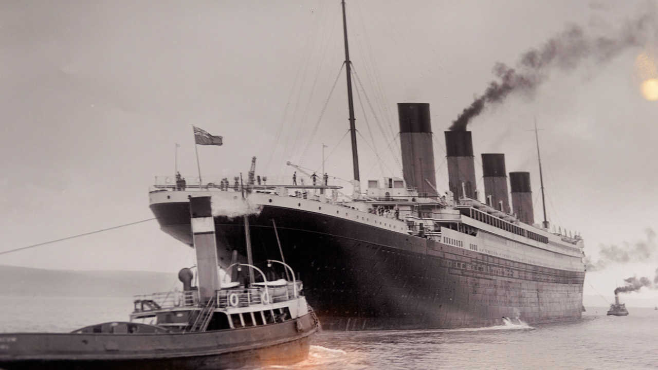 the Titanic ship