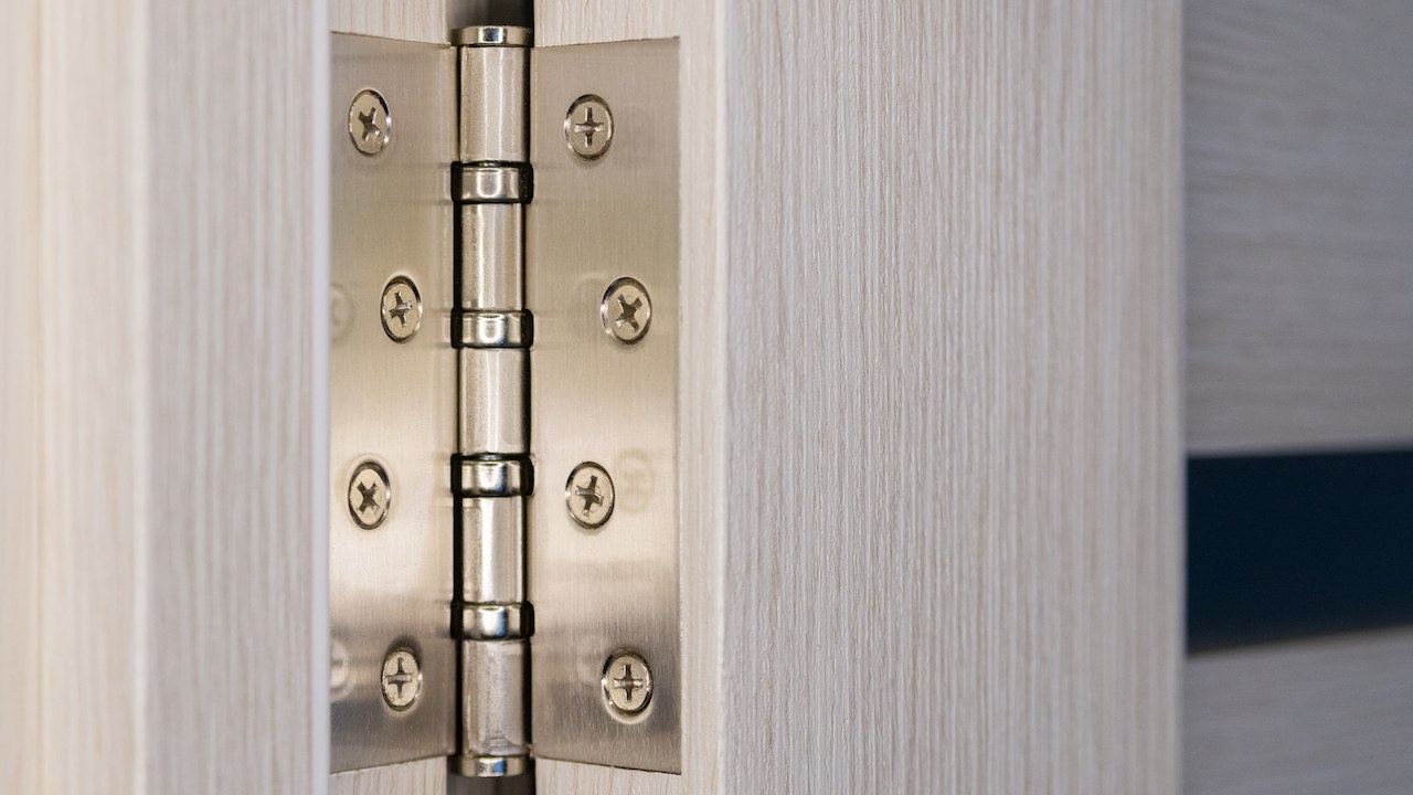 a door hinge